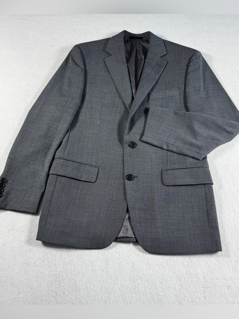 Lauren Ralph Lauren Lattimore UltraFlex Wool Blazer Gray 38R
